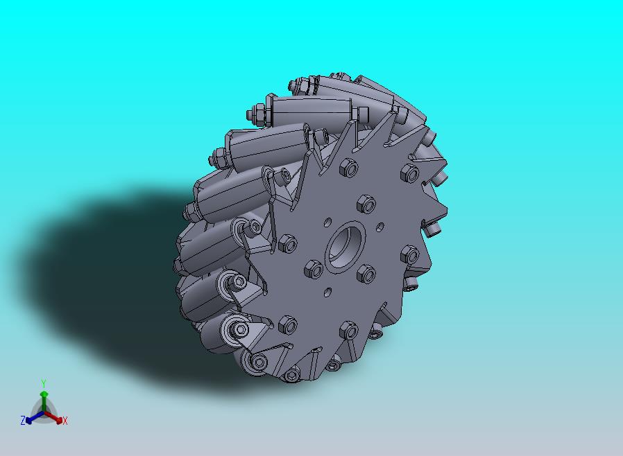 麦克纳姆轮 152毫米