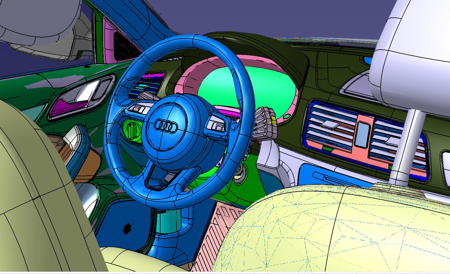 奥迪 Q3 – 部分组件预览