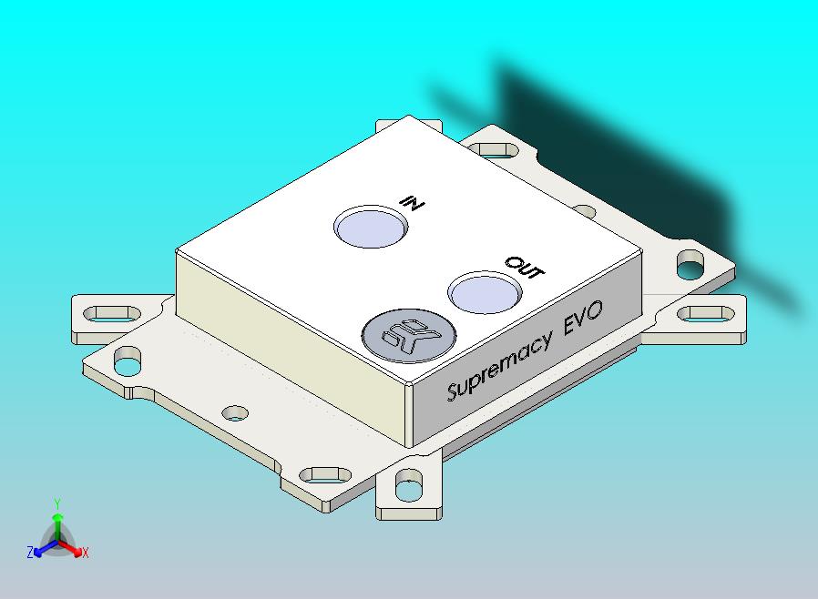 EKWB Supremacy Evo CPU 水冷块