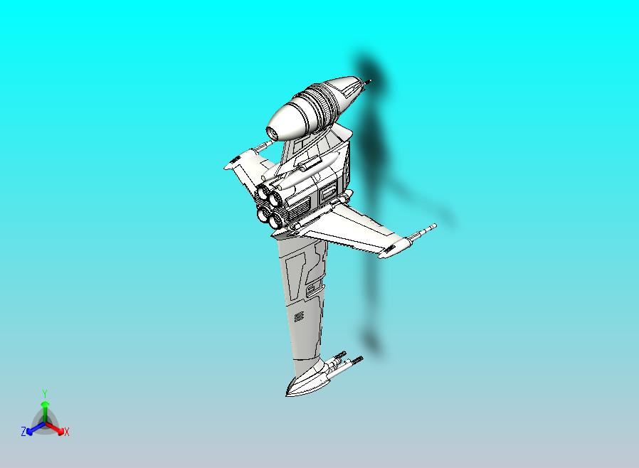 B 翼 星球大战飞行器