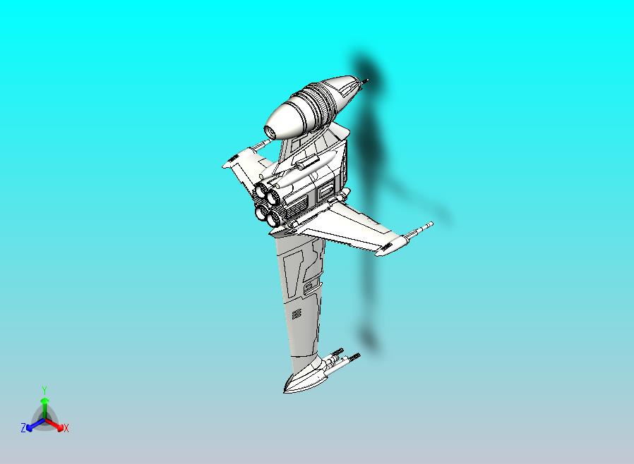 B 翼 星球大战飞行器