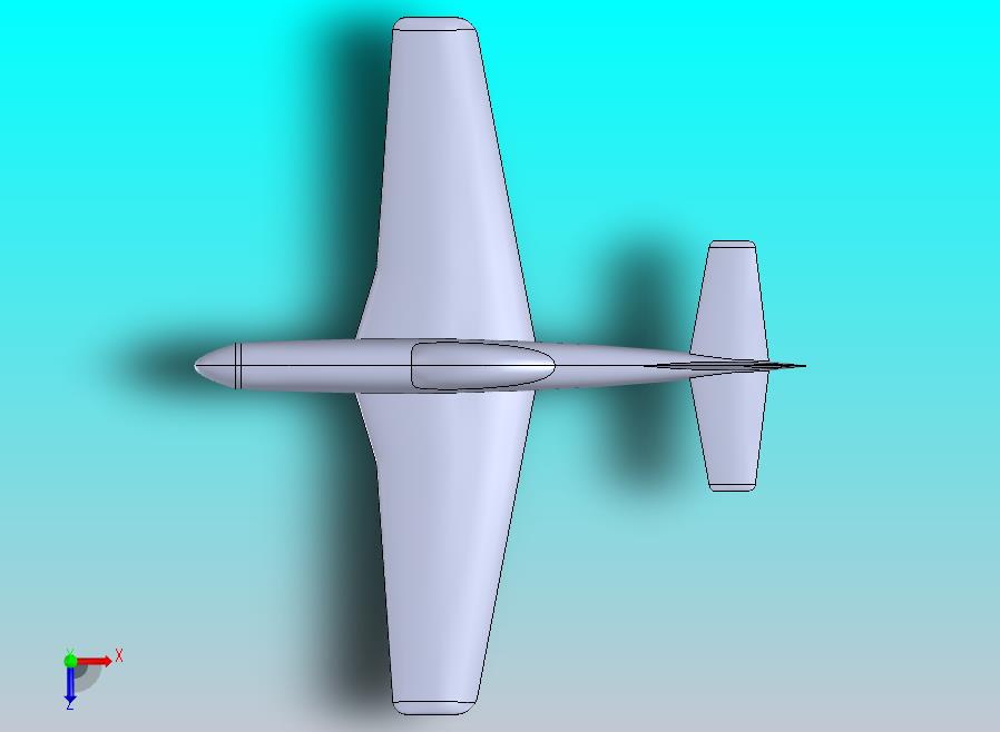 北美P-51D野马II战斗机