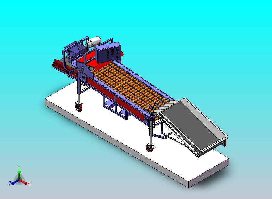 PGS4型马铃薯种薯切割机-总装