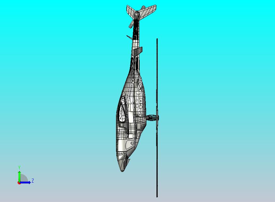 空气狼猫V5直升机