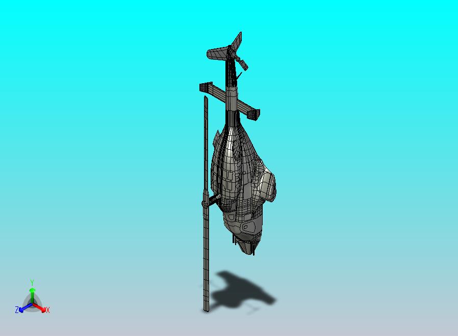 空气狼猫V5直升机