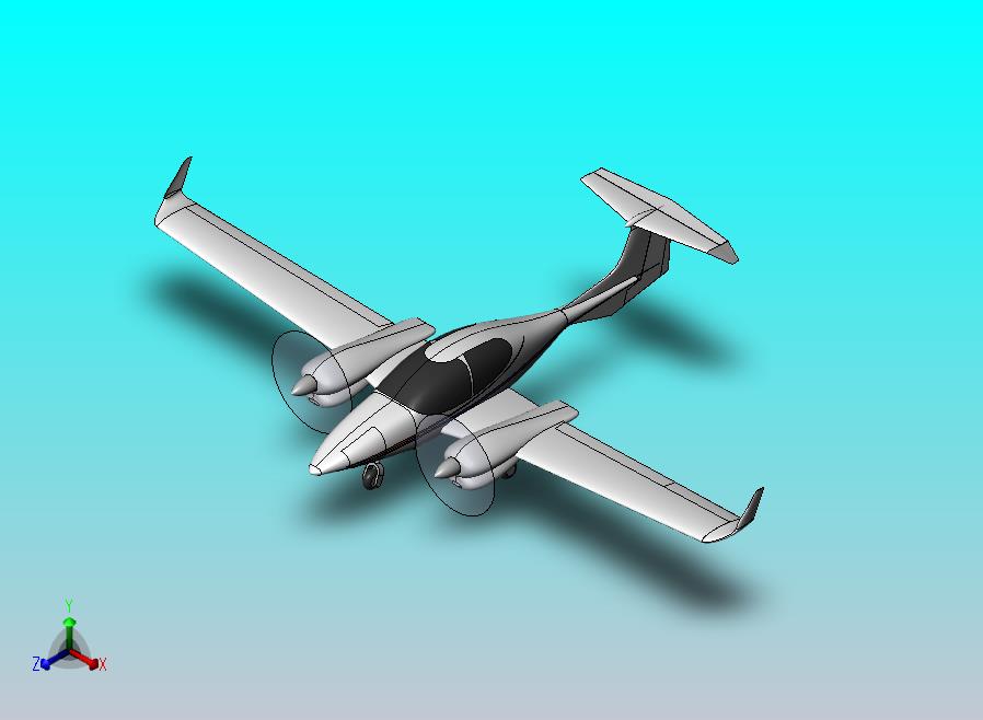 钻石DA-42双星飞机