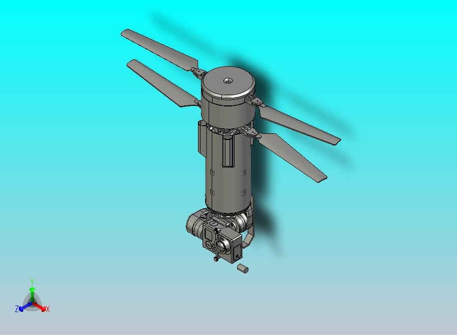 特龙开源同轴无人机