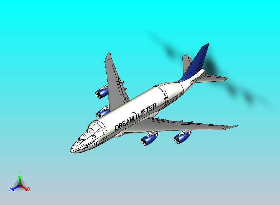 波音 747 400 LCF 梦想升降机飞机