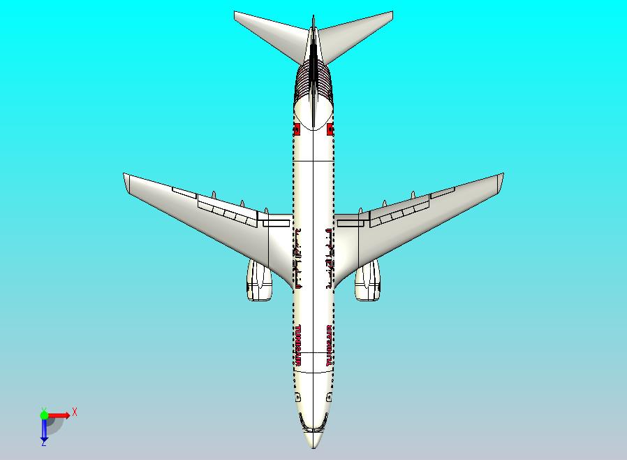 波音737 700客机 突尼斯航空