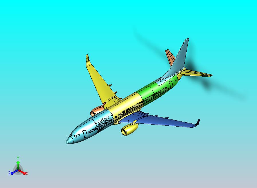 波音737-800飞机