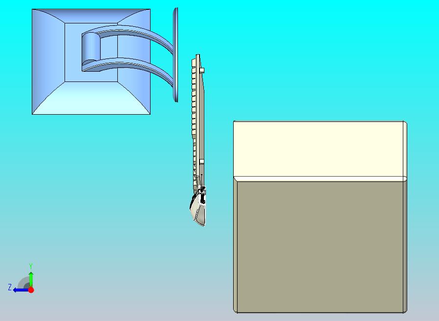电脑四件套三维模型设计
