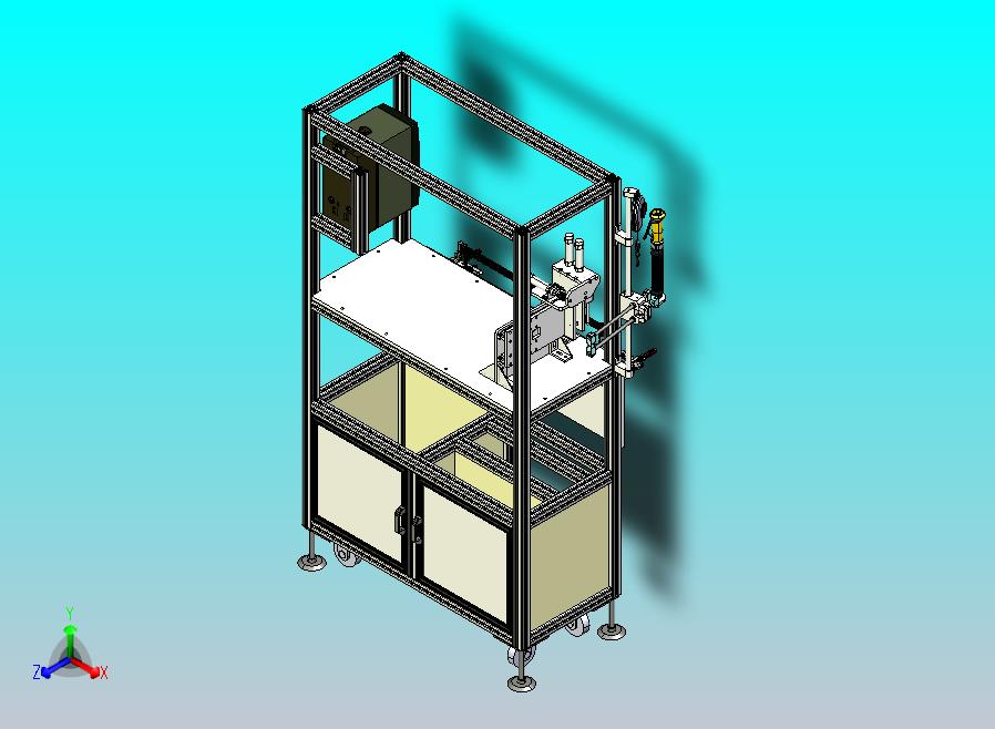 汽车空调散热器装配机