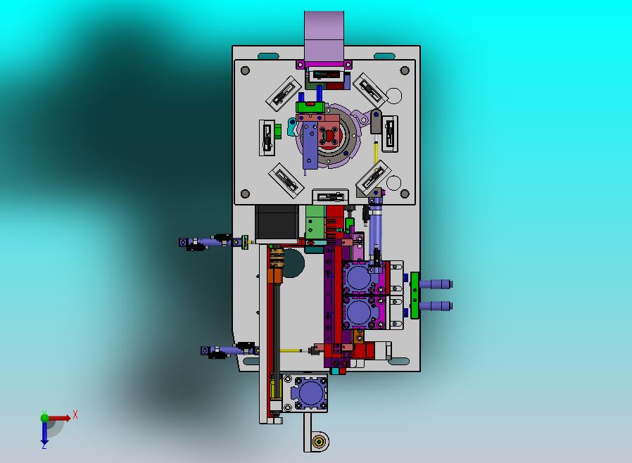 转盘式供料机构