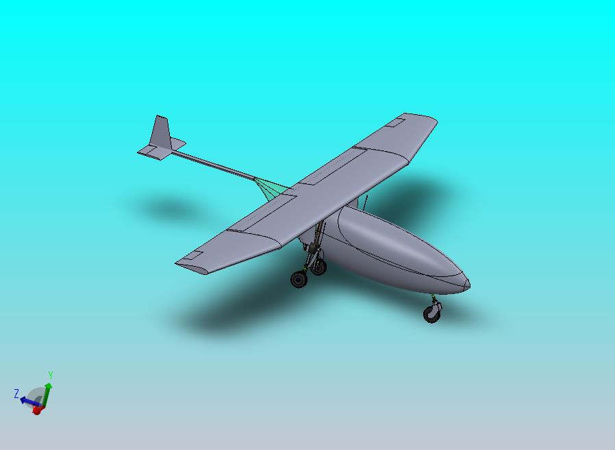 电动超轻型飞机