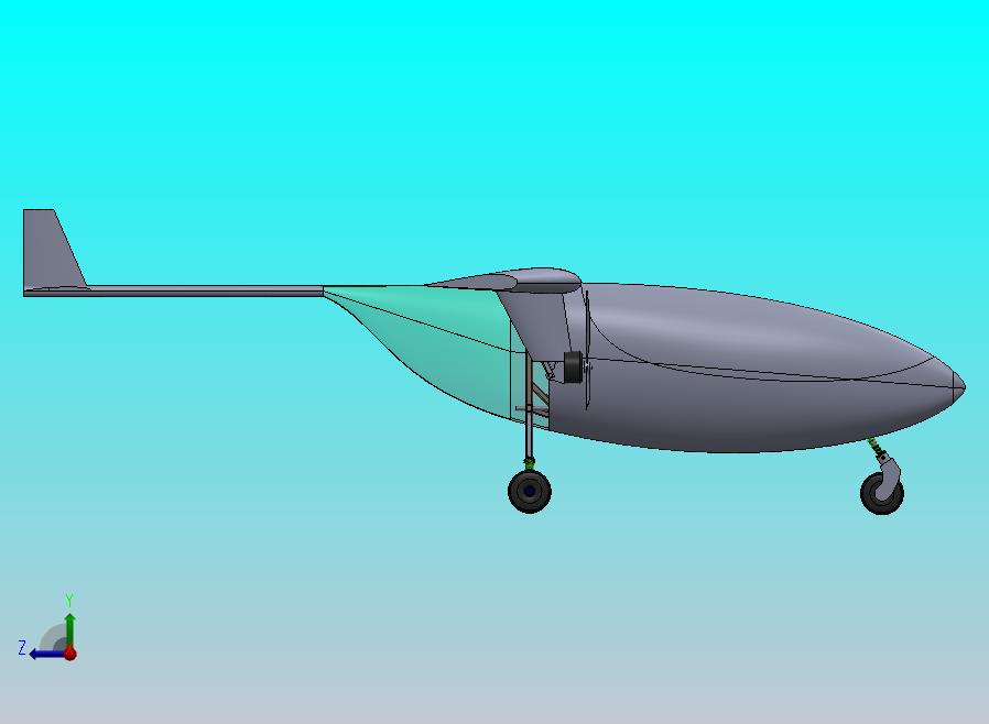 电动超轻型飞机