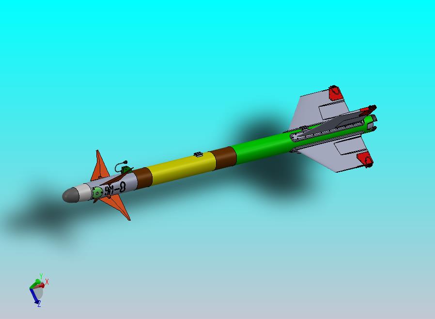 短程空对空导弹AIM-9 侧风车