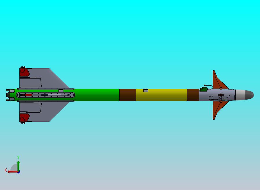 短程空对空导弹AIM-9 侧风车