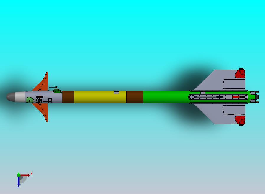 短程空对空导弹AIM-9 侧风车
