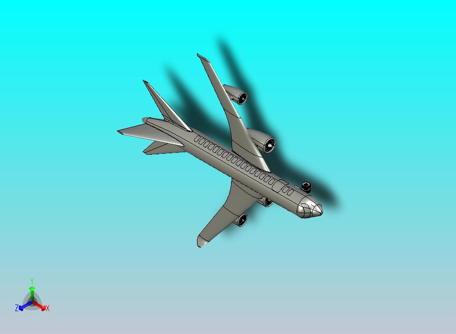 777X 客运航班飞机