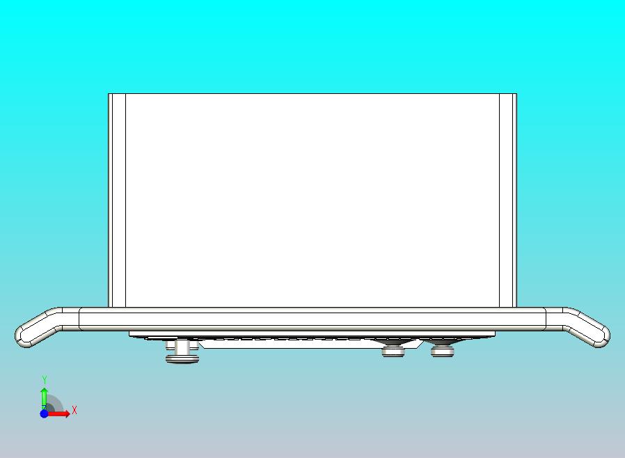 西门子10寸显示器面板落地操作箱