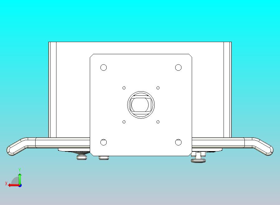 西门子10寸显示器面板落地操作箱