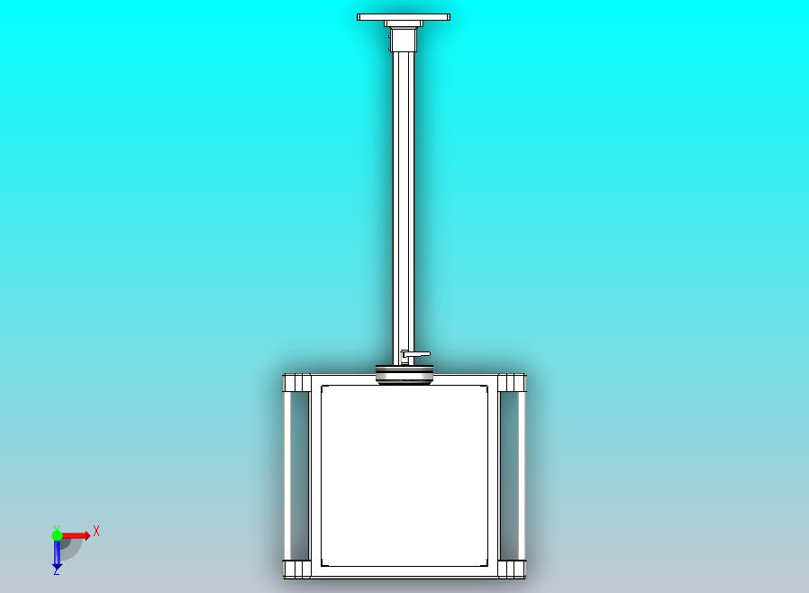 西门子10寸显示器面板落地操作箱