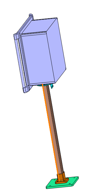 西门子10寸显示器面板落地操作箱