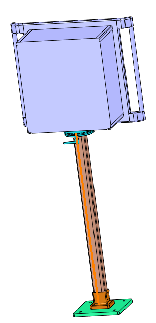 西门子10寸显示器面板落地操作箱