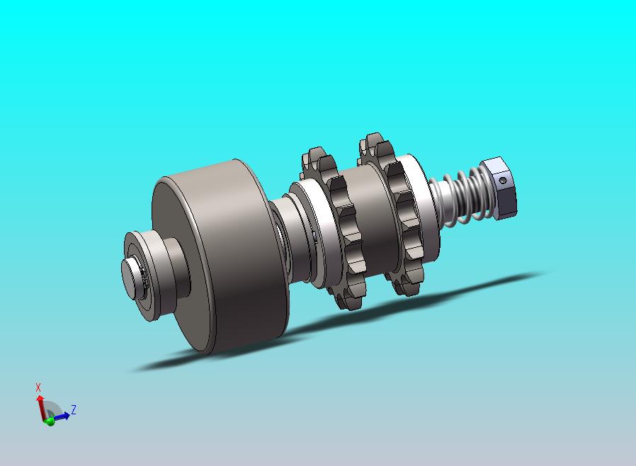 输送机摩擦轮结构