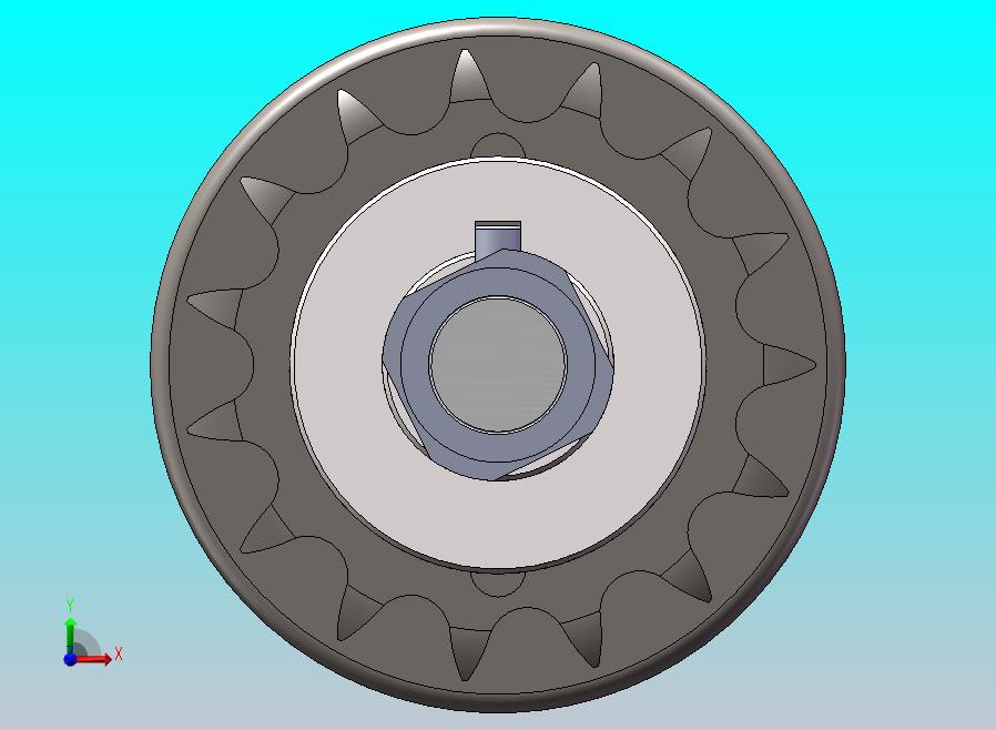 输送机摩擦轮结构