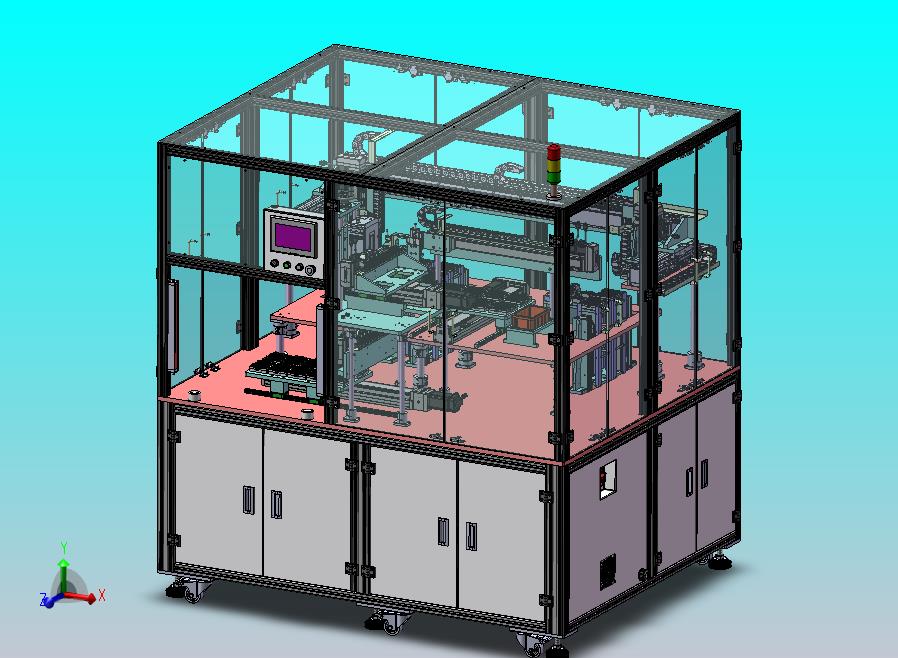 全自动镜头凸镜整体检测设备