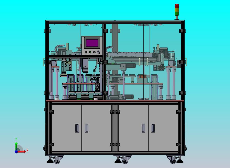 全自动镜头凸镜整体检测设备