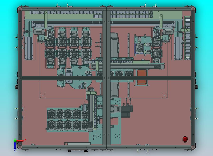 全自动镜头凸镜整体检测设备