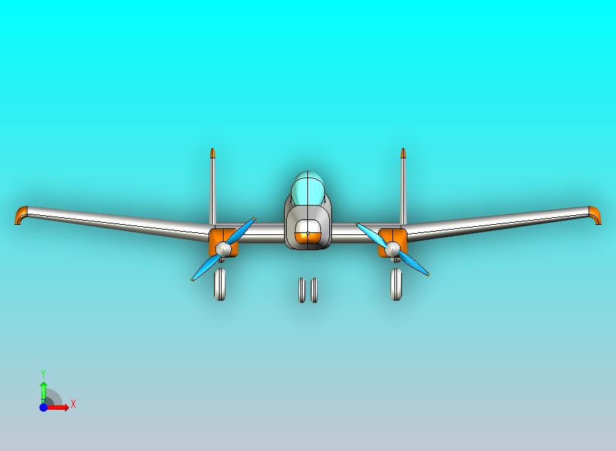 A - 10 螺旋桨 RC飞机
