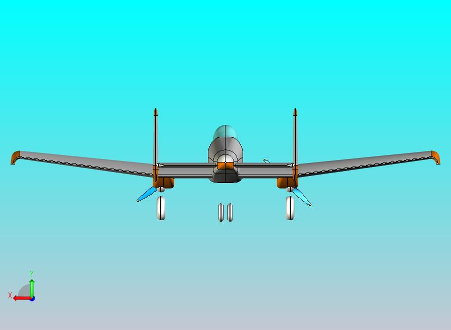 A - 10 螺旋桨 RC飞机