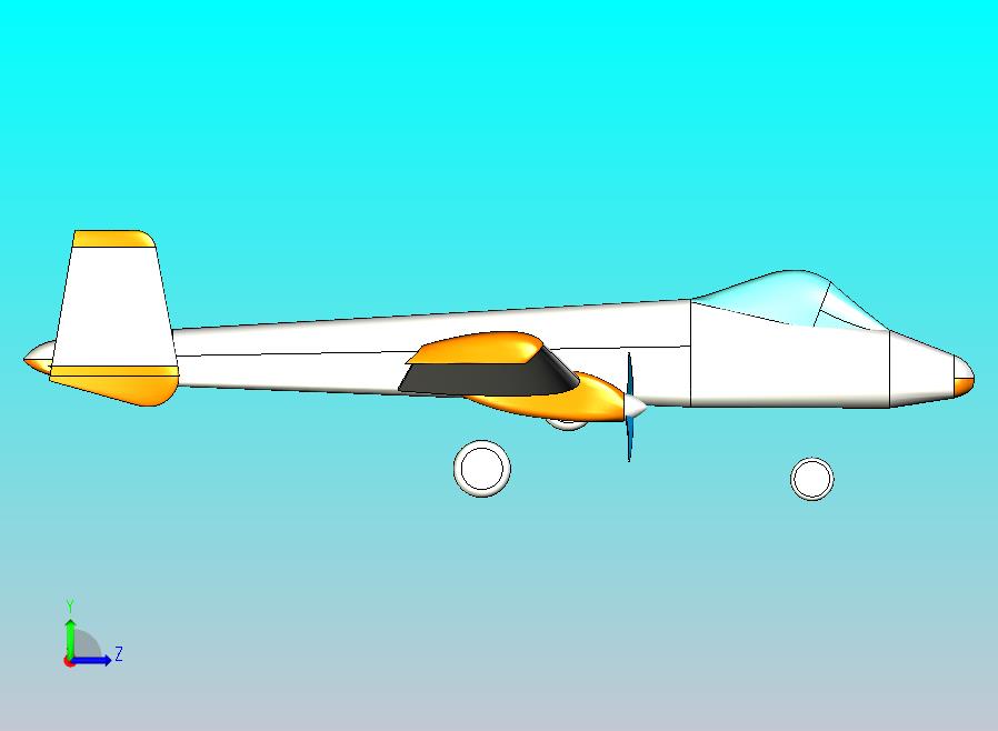 A - 10 螺旋桨 RC飞机