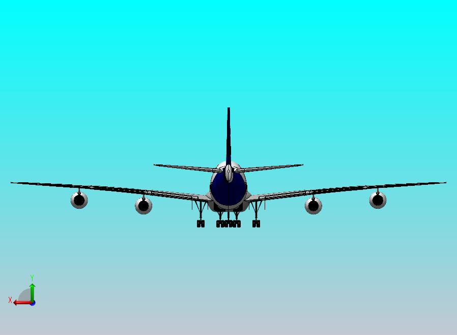 波音 747-400客机