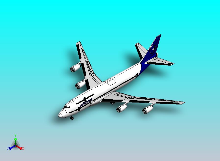 波音 747-400客机