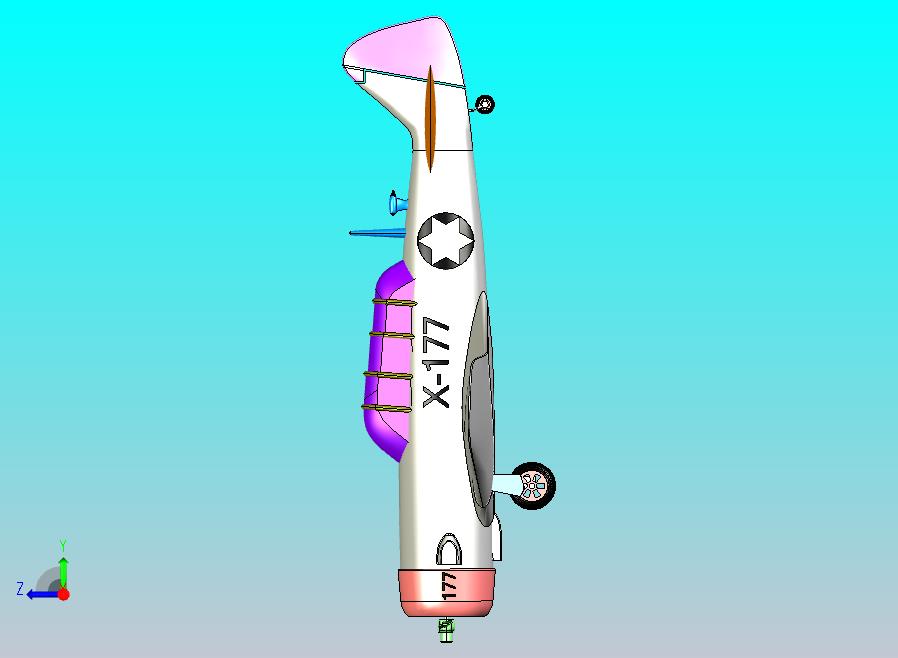 北美 snj T - 6运动竞赛飞机