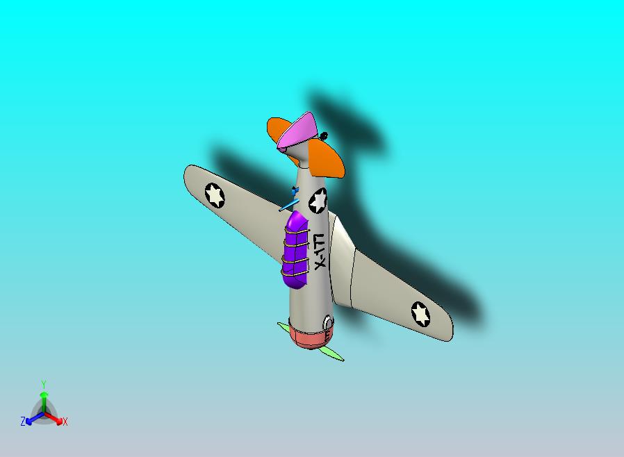 北美 snj T - 6运动竞赛飞机