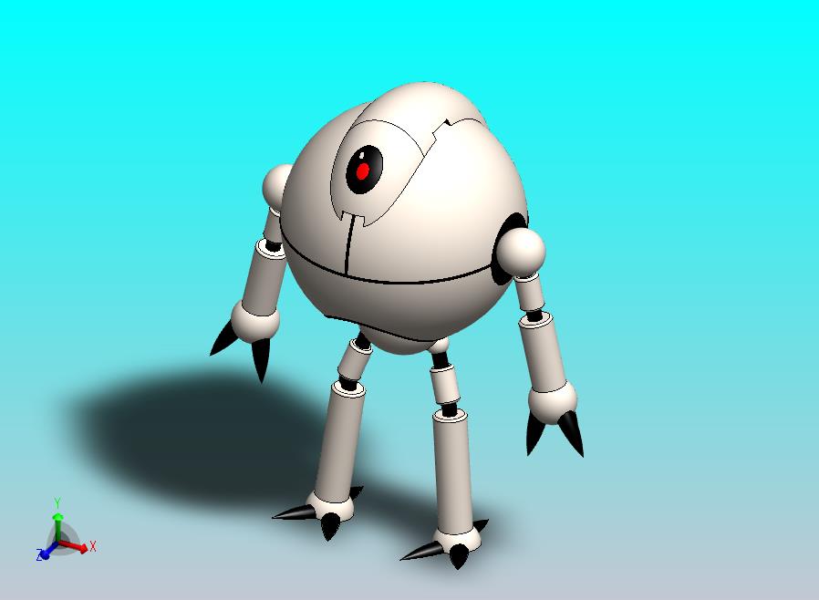 吉鲁 DBGT 机器人 3D