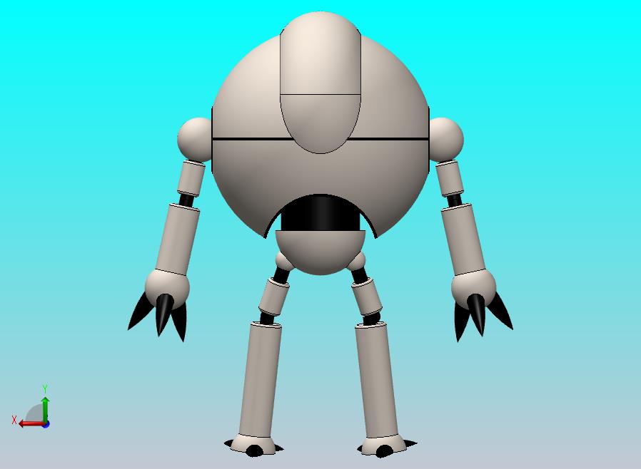 吉鲁 DBGT 机器人 3D