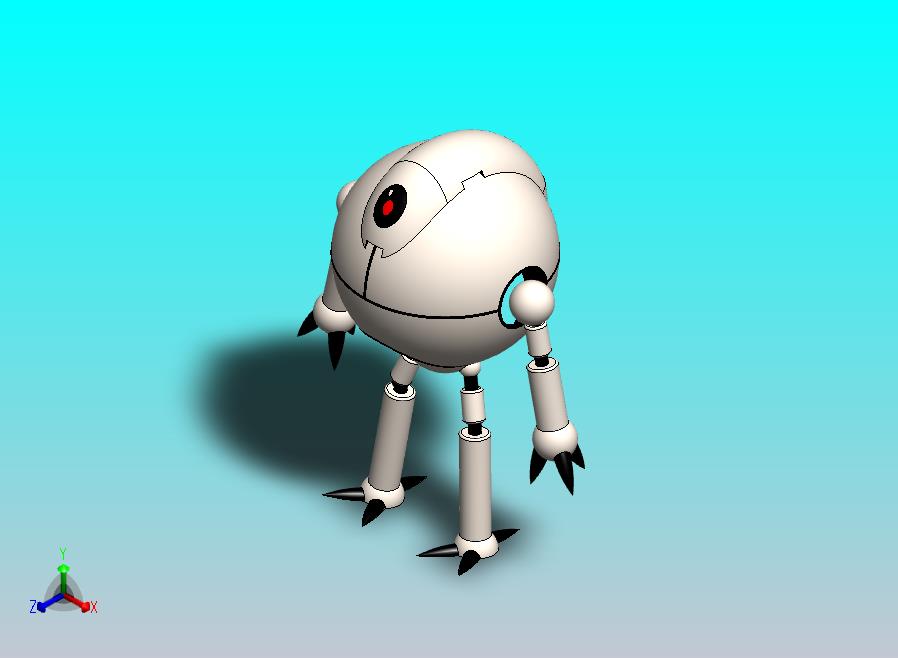 吉鲁 DBGT 机器人 3D