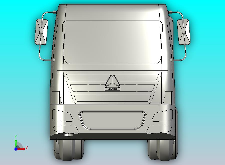 豪沃ZZ5207TXFV471GE5底盘