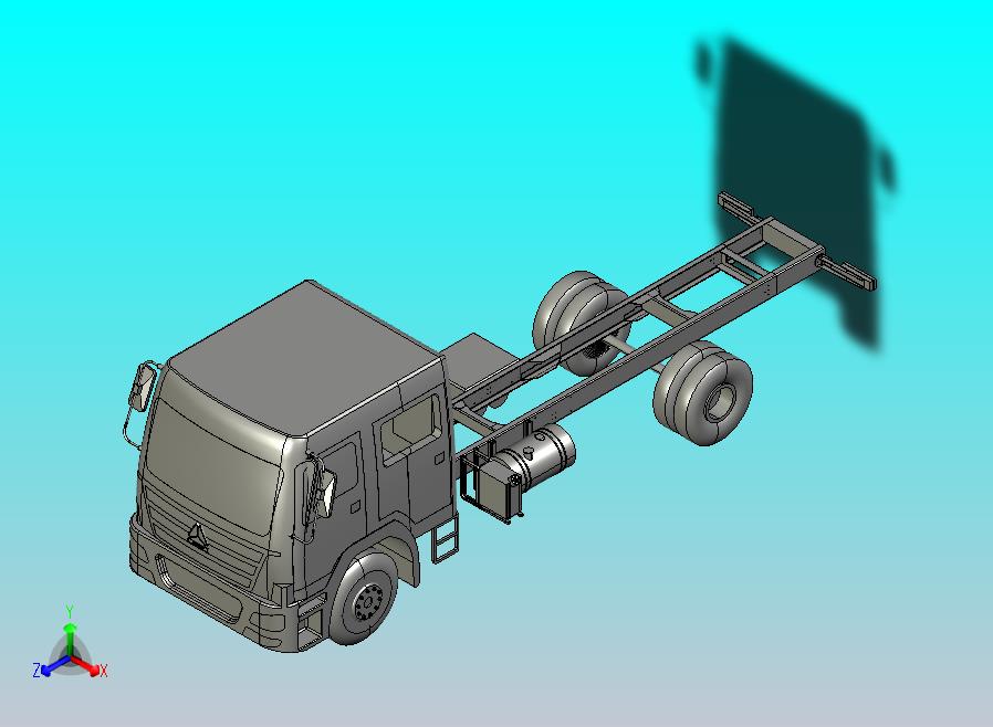 豪沃ZZ5207TXFV471GE5底盘