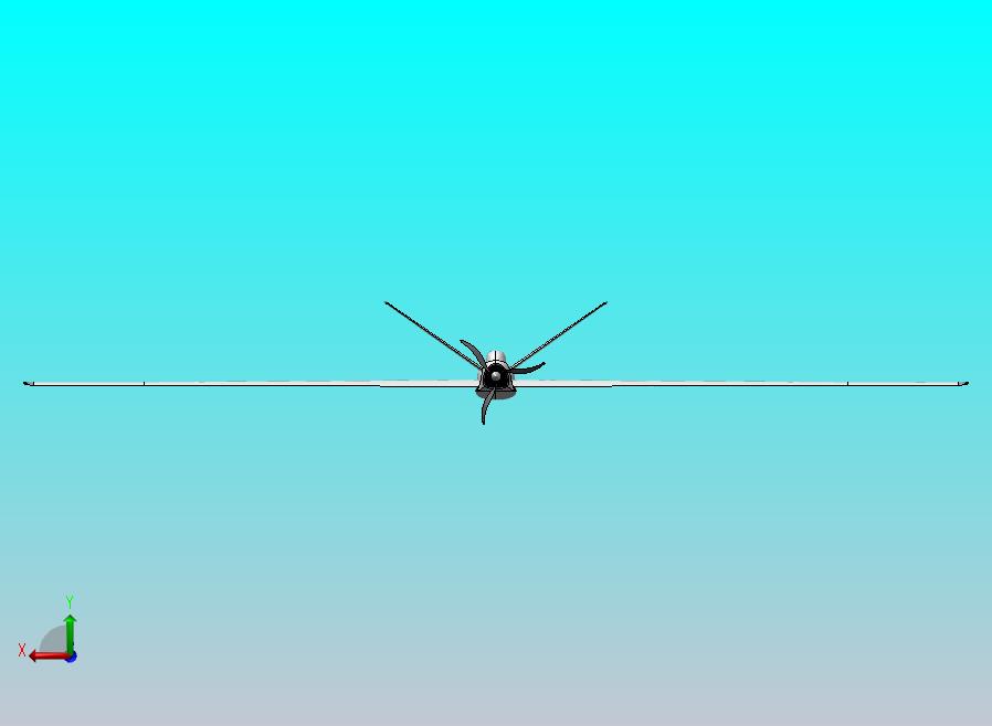 原子MQ-9收割机无人机