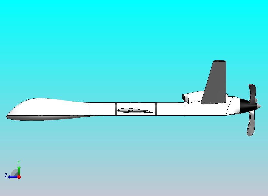 原子MQ-9收割机无人机