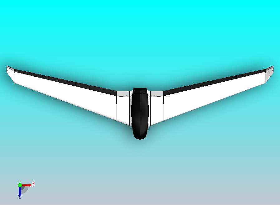 天行者X8飞翼EPO超大固定翼航模遥控飞机 航测航拍 无人机FPV载机