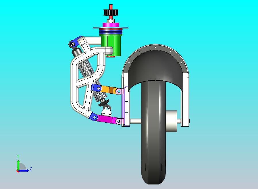 车轮总成及其支架