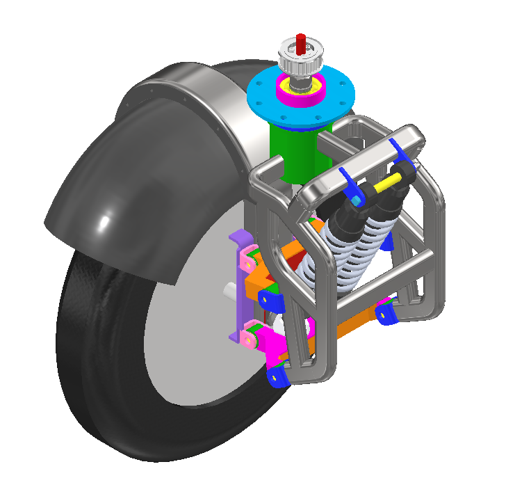 车轮总成及其支架